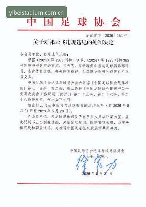 中国足协第三批禁足名单发布：3大看点解读65人处罚背后的行业变革